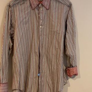 Robert graham designer dress shirt